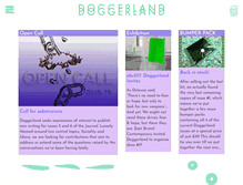 Tablet Screenshot of doggerland.info